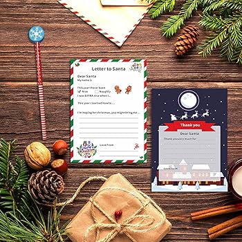 Letter to Santa Kit for Kids & Santa Claus Lost Flying Licence - 8